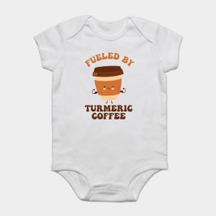 Fueled by Turmeric Coffee Baby Bodysuit